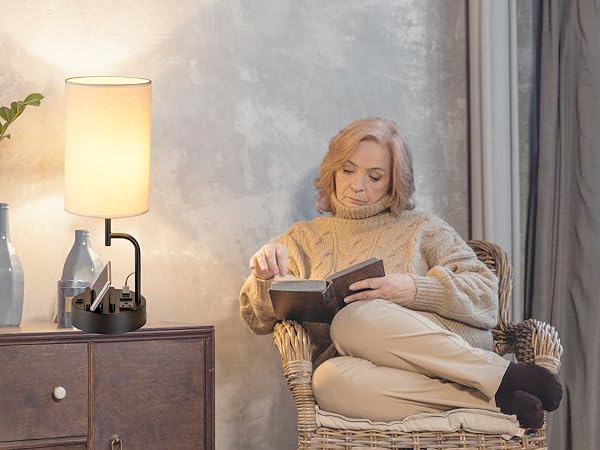soft reading lamp
