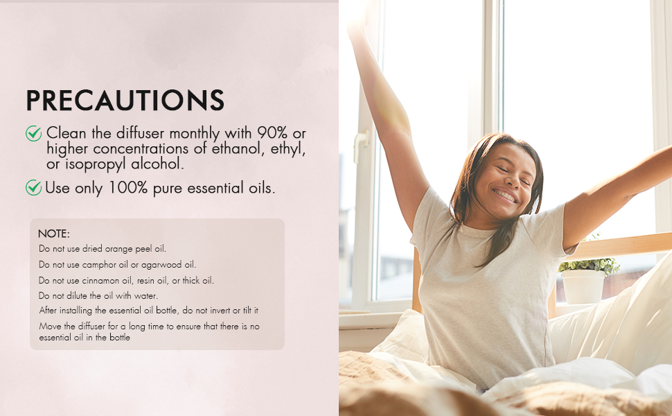 Waterless Essential Oil Diffuser