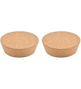 INCREWAY 2PCS Tapered Cork Stoppers Cork Plugs Replacement Corks for Wine Bottle Glass Bottle Jar...