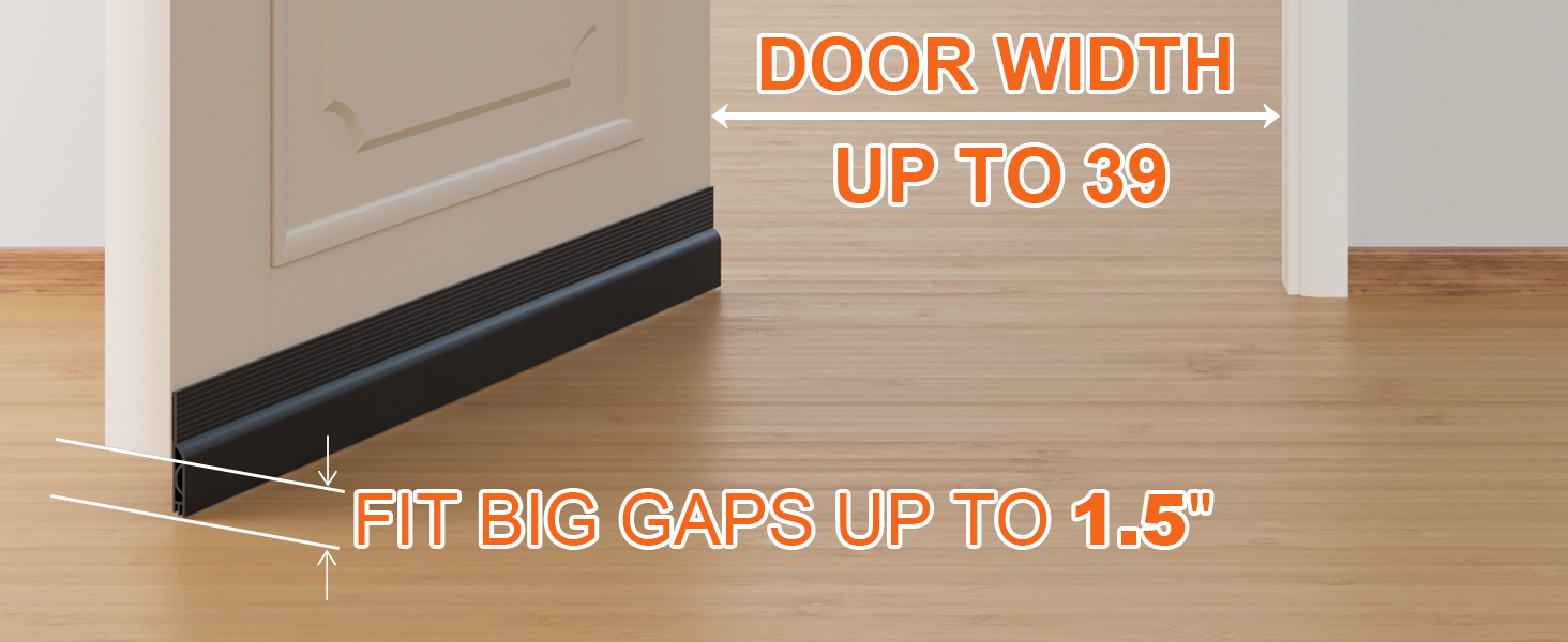 OXRQ Door Draft Stopper for Bottom of Door