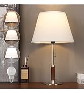 PSDSSHIIS 21" Table Lamps for Night stands Bedside Lamp for Living Room Bedroom Lamp for End Tabl...