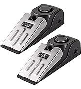 Door Stop Alarm, Door Stopper Security for Home Travel Apartment with 120DB Siren Portable Safety...