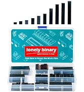 Lonely Binary 160-Piece 2.54mm Female Pin Header Assortment Kit - Single Row Straight 22/20/19/15...
