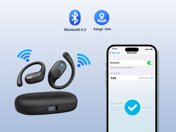 open ear clip earbuds