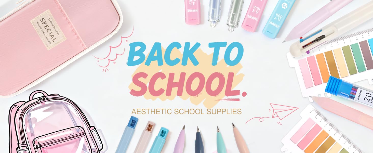 Back to school supplies