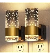 Briignite Night Light, 2 Pack Dimmable Night Lights Plug into Wall, LED Night Light with 0-100 LM...