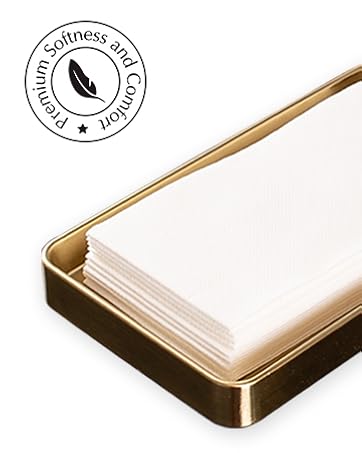 Bathroom Hand Towel Trays Guest Paper Towel Holder, Vanity Tray for Bathroom, Kitchen Countertops