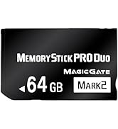 Original 64GB Memory Stick Pro Duo MARK2 - High Speed Performance, Compatible with PSP and Camera...