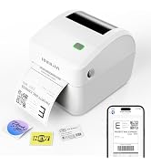 Rongta Thermal Shipping Label Printer, Wireless 4x6 Bluetooth Label Sticker Printer for Shipping ...