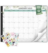Ospelelf Desk Calendar 2025-2026 Large 22"x17" Monthly Planner Pad with Plastic Cover 18 Months G...