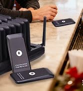 Retekess TD174 Restaurant Buzzer System, Restaurant Waiting Pager, Set with Vibration,Flashing an...