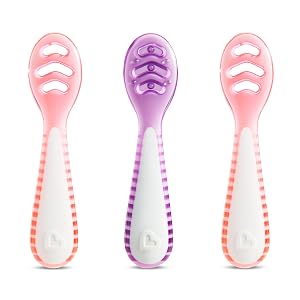 Gentle Self-Feeding Pre-Tensil, 3 Pack, CoralPurple