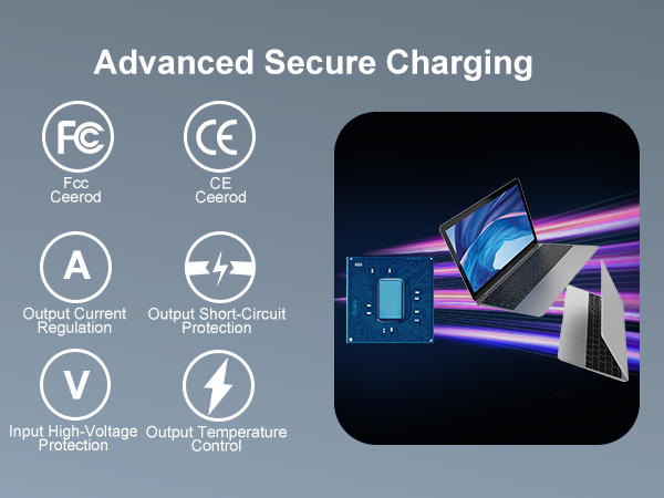 100w universal laptop charger