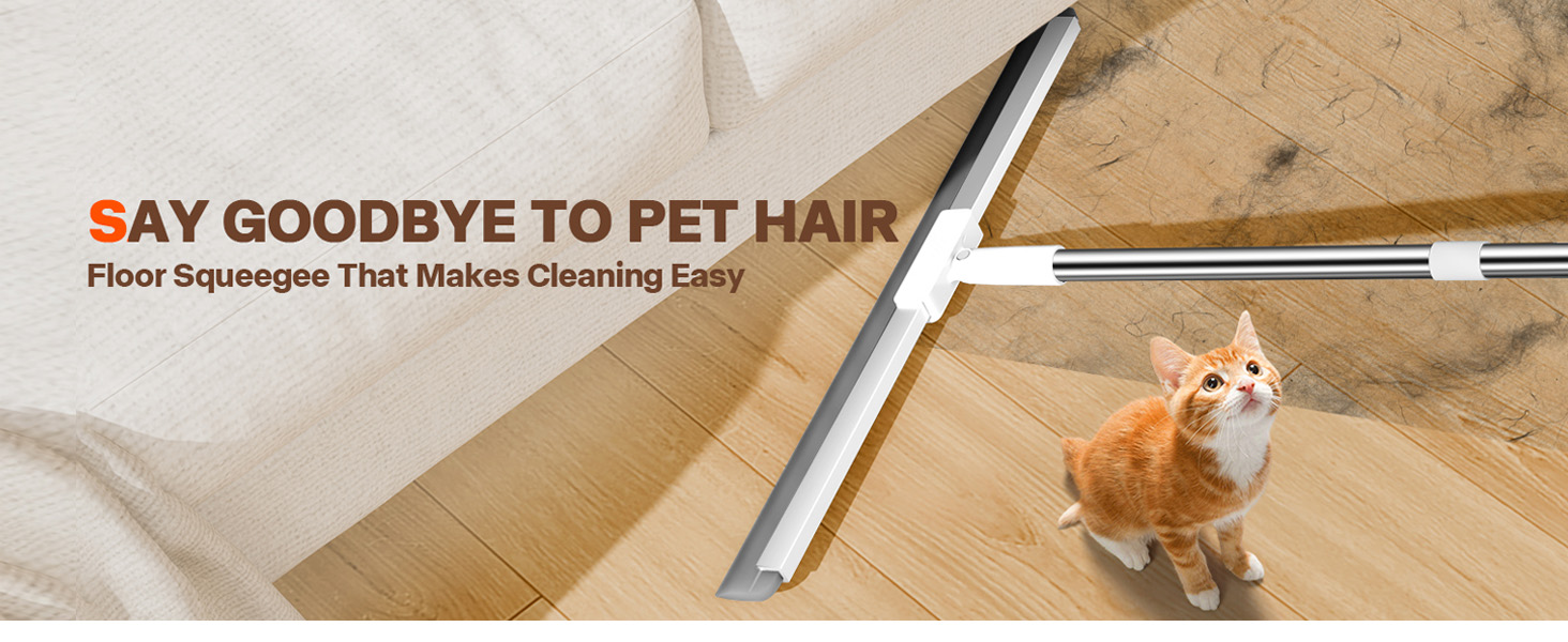 Floor Squeegee that makes cleaning Easy