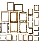 24Sheets Vintage Photo Frame Wall Stickers Removable PVC Decor for Bedroom Living Room Minimalist...