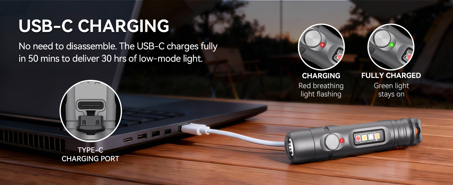 rechargeable flashlight