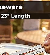 Stainless Steel BBQ skewer