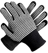 Teenitor 2 Pcs Heat Resistant Gloves With Silicone Bumps, Heat Resistant Gloves For Sublimation, ...