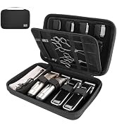 SMYV Barber Bags for Clippers and Supplies, Sturdy Clipper Storage Case for Barber Accessories, H...
