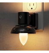L LOHAS LED Night Light, Night Lights Plug into Wall, 3000K Warm White, Farmhouse Barn Plug in Li...