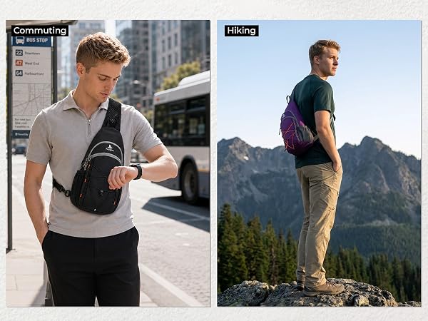Crossbody bag for men