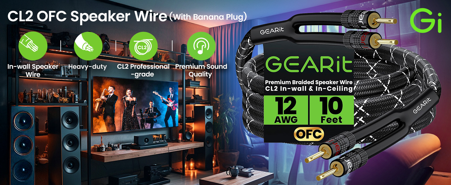 speaker wire with banana plug