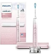 PHILIPS Sonicare 9000 Special Edition Rechargeable Toothbrush, Pink/White, HX9911/90