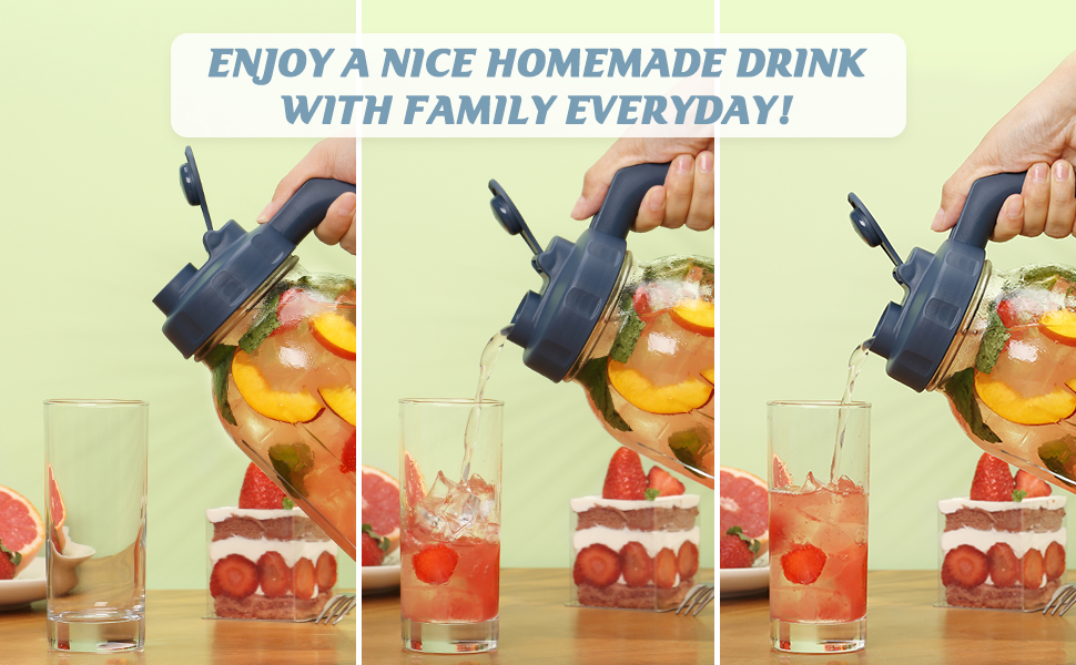 mason jar pouring spout lids