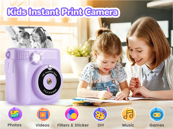 kids instant camera