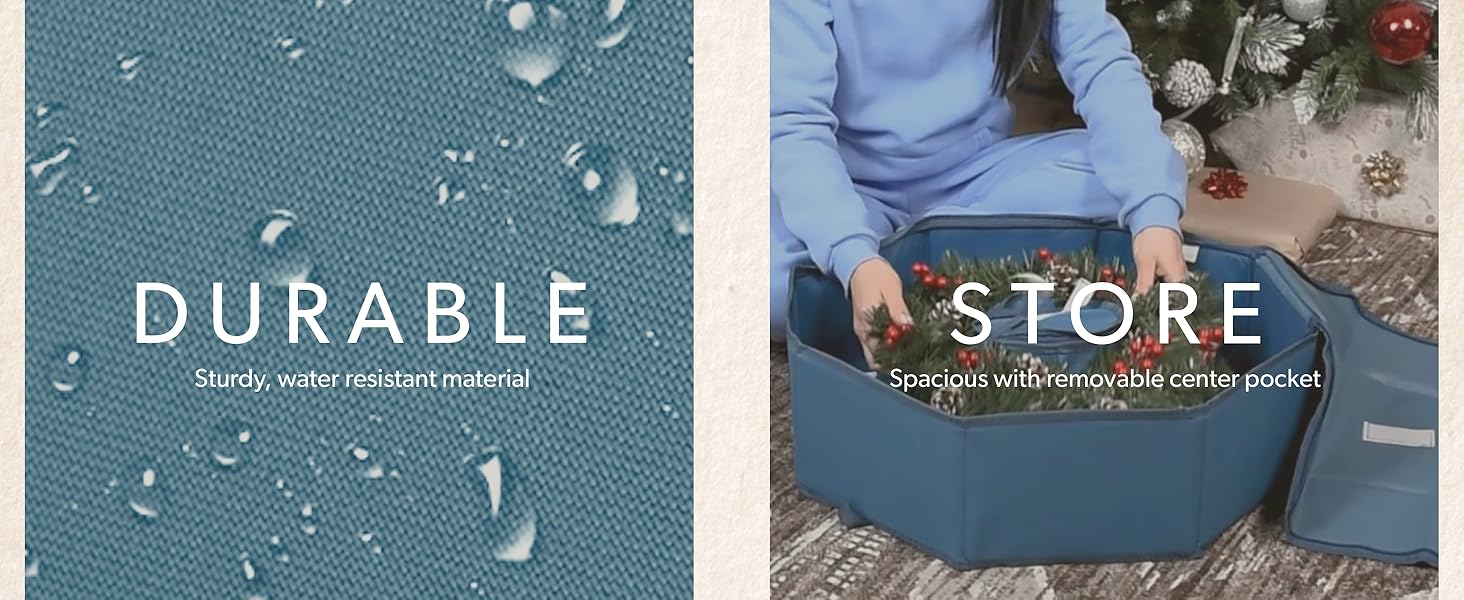 Water resistant with a removable center pocket
