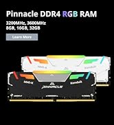 Timetec Pinnacle Konduit RGB 32GB KIT(2x16GB) DDR4 3600MHz PC4-28800 CL18-22-22-42 XMP2.0 Overclo...