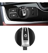 Jaronx Compatible with BMW Headlight Control Knob, Upgraded Head Light Switch Konb Button, Headla...