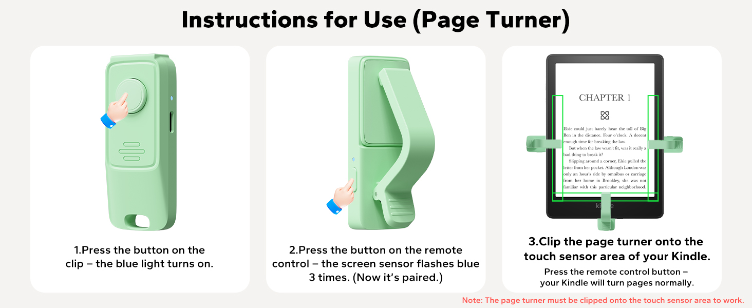 Instructions for Use (Page Turner)