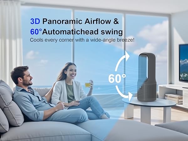 oscillating table fan