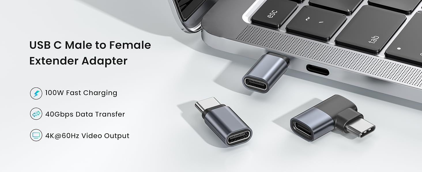 USB C Male to Female Extender Adapter_01