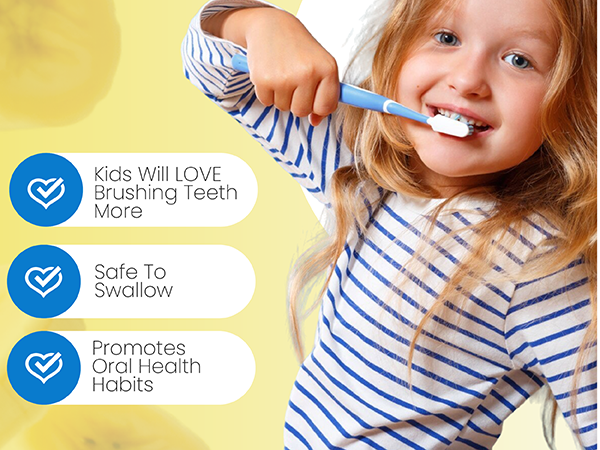 kids toothpaste sensitive teeth natural fluoride free xylitol flavored toddlers flouride-free paste