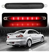 Voilamart 3rd Third Brake light for 2008-2016 Mitsubishi Lancer LED Tail Light High Mount Bumper ...
