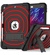 SIBEITU for iPad 9th Generation Case 10.2-inch 2021 with Pencil Holder & Built-in Kickstand, Heav...