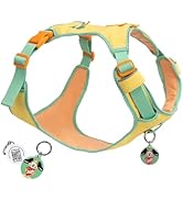 No Pull Dog Harness for Small Dogs & Puppies, Lightweight Escape Proof Adjustable Dog Harness wit...