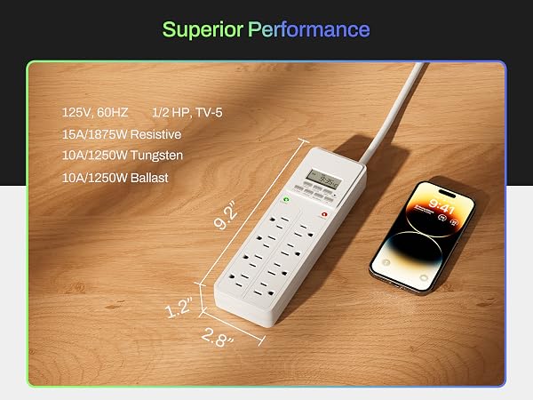 outlet with timer