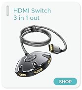 HDMI Switch 3 in 1 out
