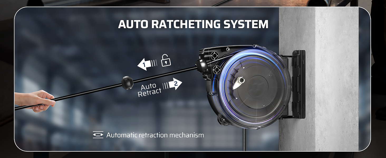 heavy duty electric cord reel