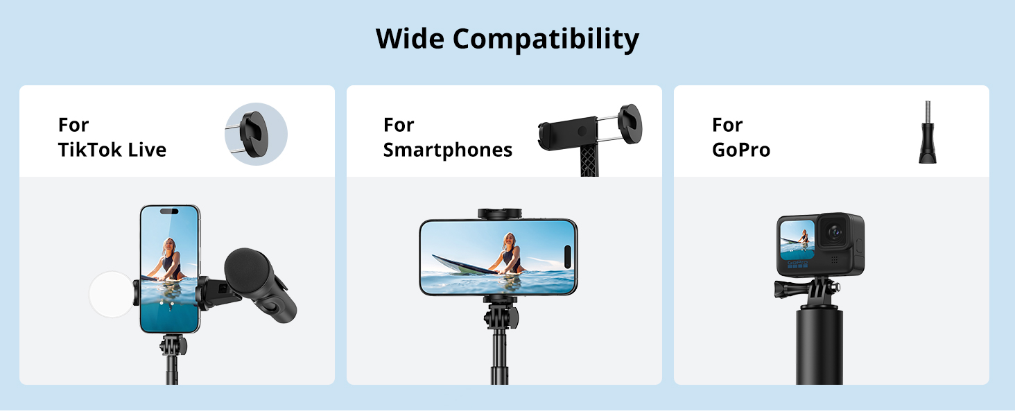 63 phone tripod
