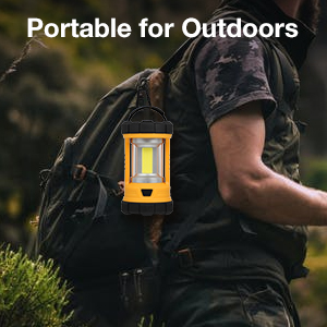 portable camping lantern