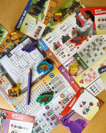 dinosaur island rawr n write board game for kids and adults strategy games for family game night