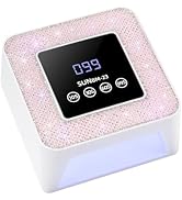 UV LED Nail Lamp, Nail Curing Lamps for Gel Polish with Automatic Sensor/4 Timer Setting,Led Nail...
