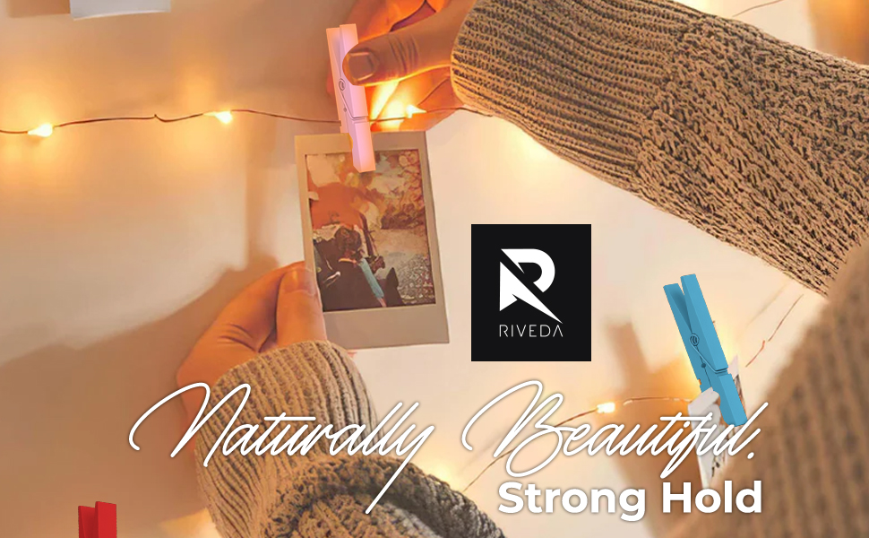 Wooden Clothespin by RIVEDA - Naturally Beautiful