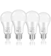 PARTPHONER A19 LED Light Bulb, 100 Watt Equivalent LED Bulbs, 13W Daylight White 5000K, 1500LM, E...