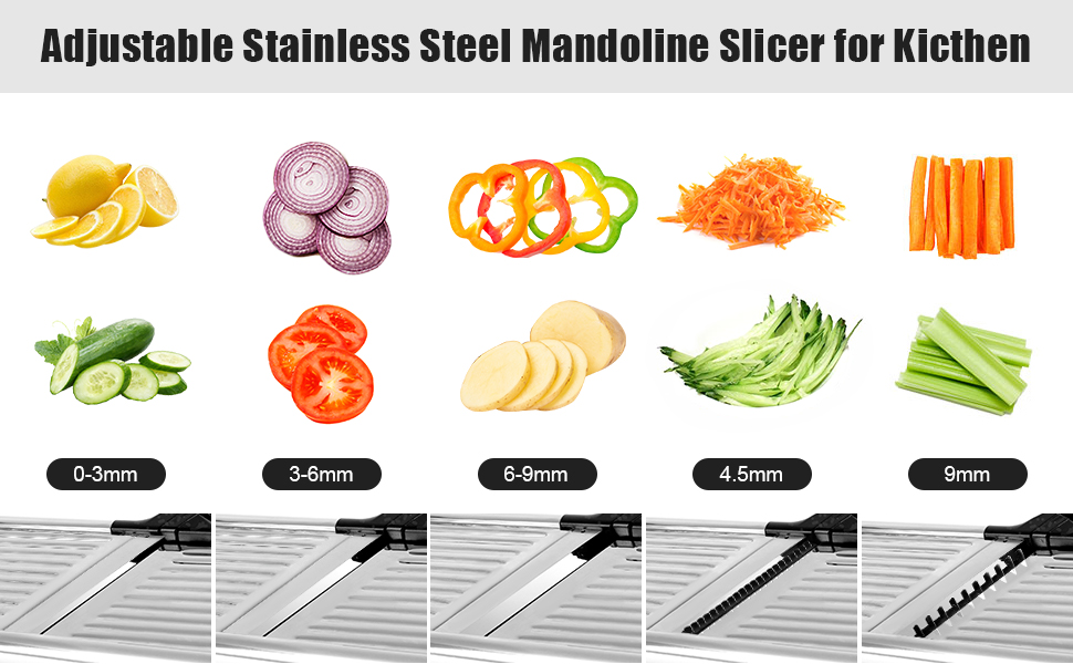 mandoline slicer for kitchen