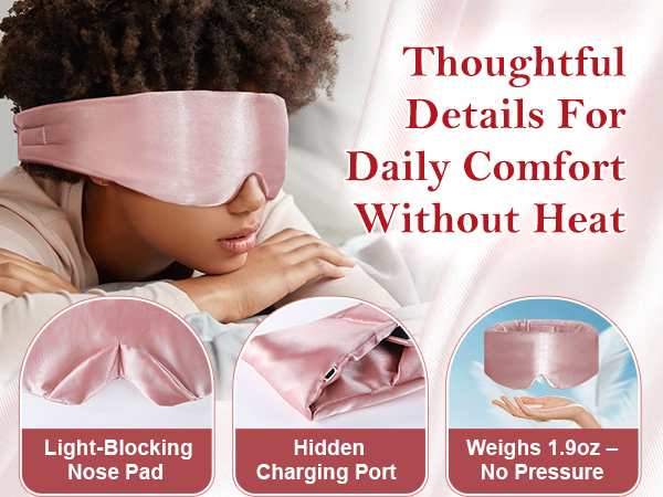 heated eye mask